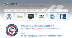 Desktop Screenshot of gsmst.org