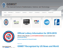 Tablet Screenshot of gsmst.org
